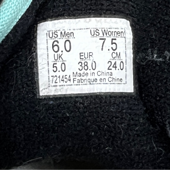 VANS OLD SKOOL Skate Shoes Mint Black WHITE (VN0007NTH7O) Women’s 7.5 - Picture 8 of 8